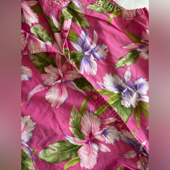 Vintage Floral Jones New York Sleeveless Top (S) - Picture 11 of 11